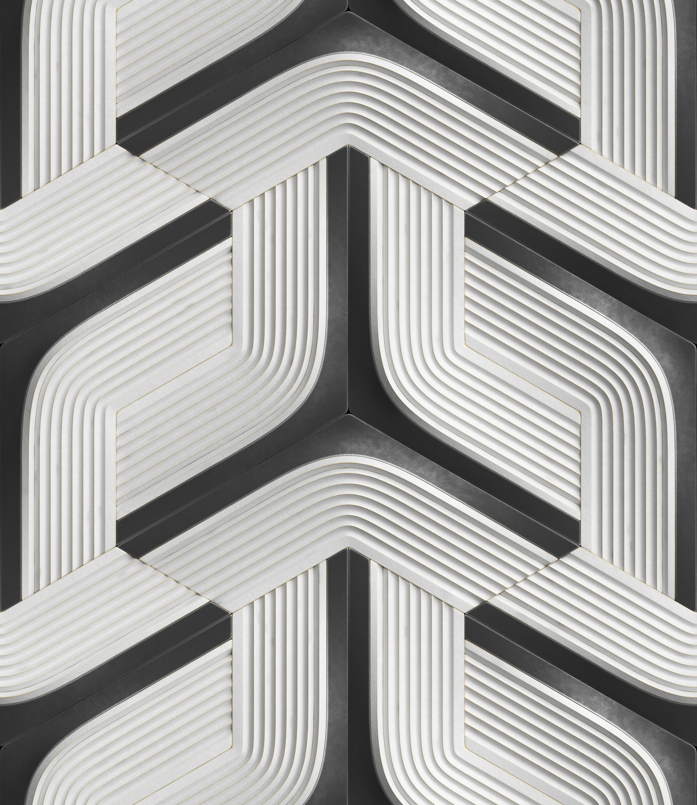 Mettalic shape background image
